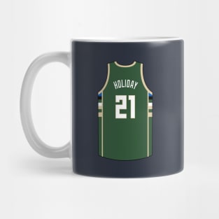 Jrue Holiday Milwaukee Jersey Qiangy Mug